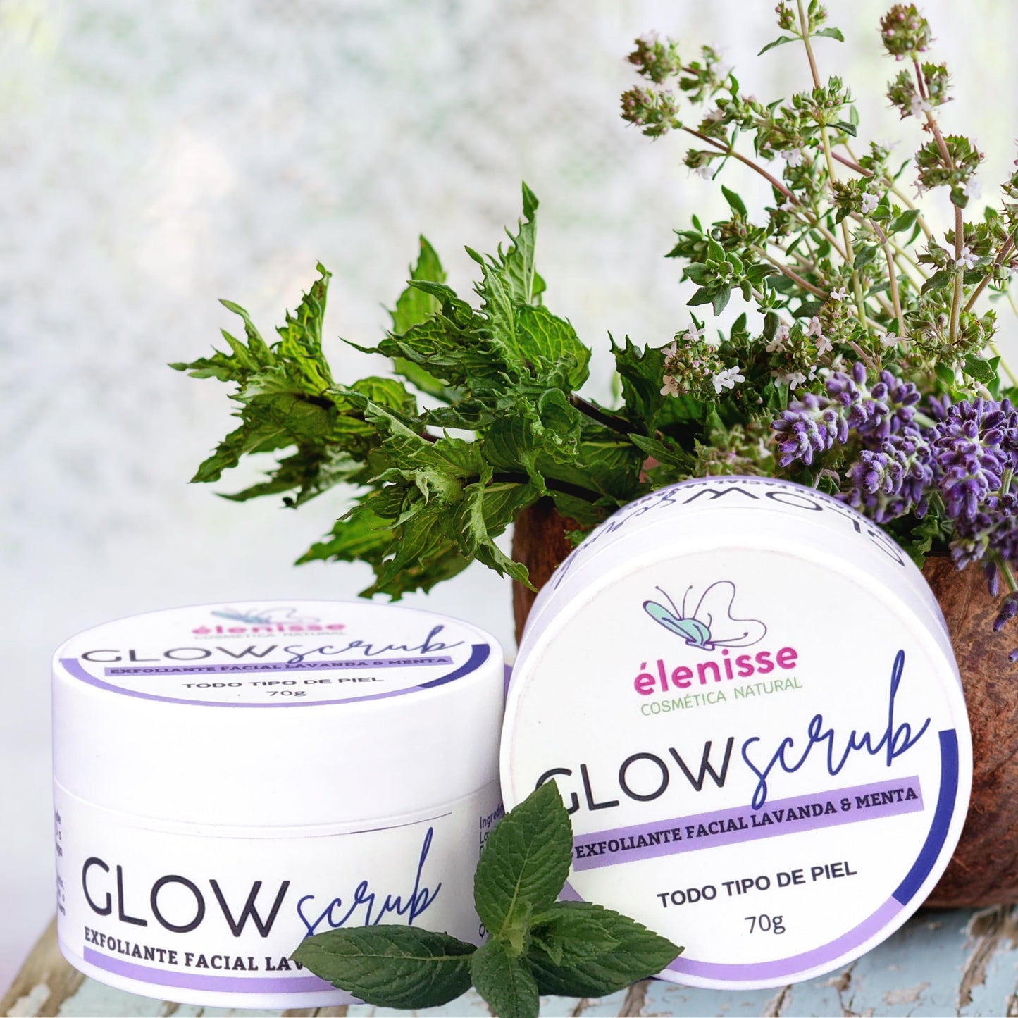 Glow Scrub Lavanda & Menta