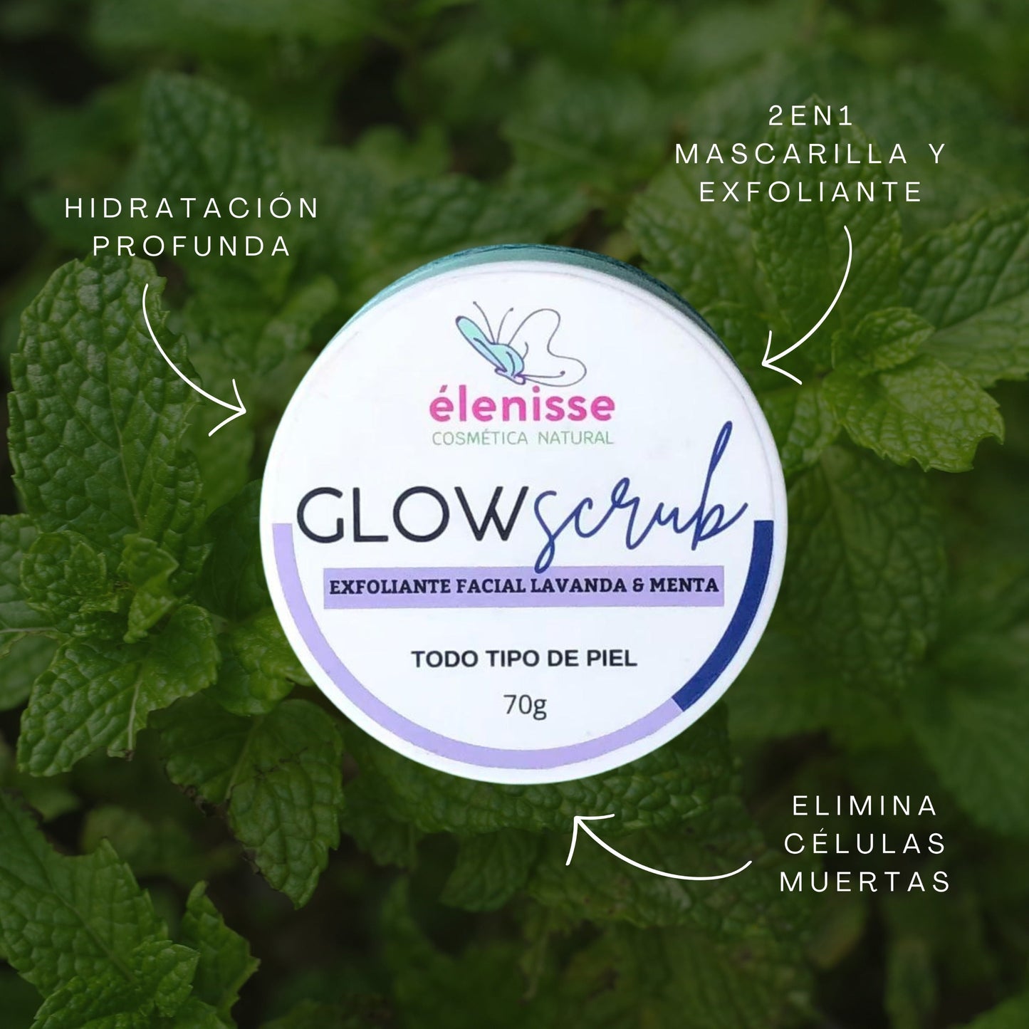 Glow Scrub Lavanda & Menta