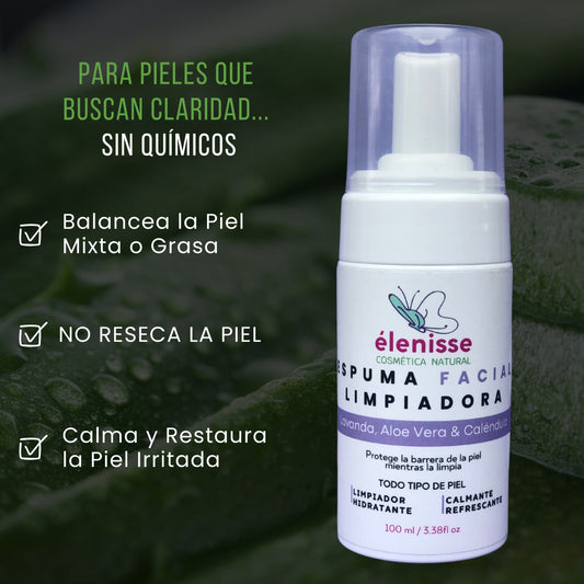 Espuma Limpiadora Facial