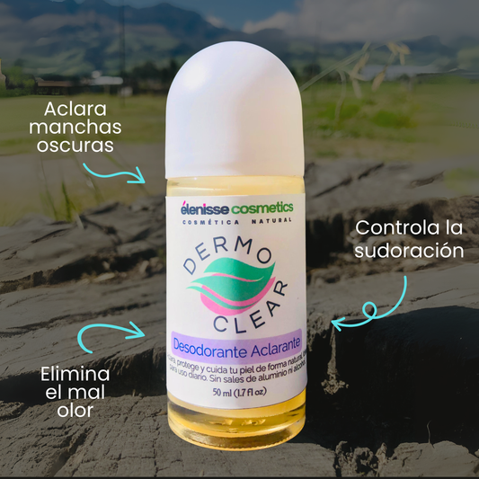 DERMO CLEAR – Desodorante Aclarante Natural