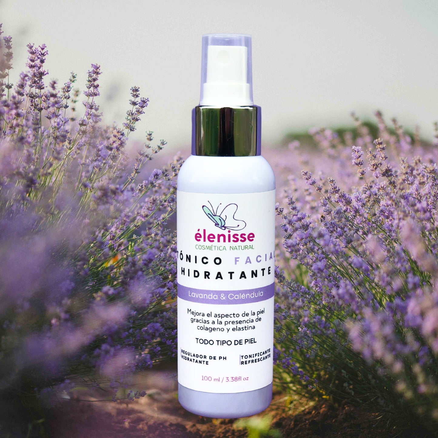 Tónico Facial Hidratante Lavanda & Caléndula