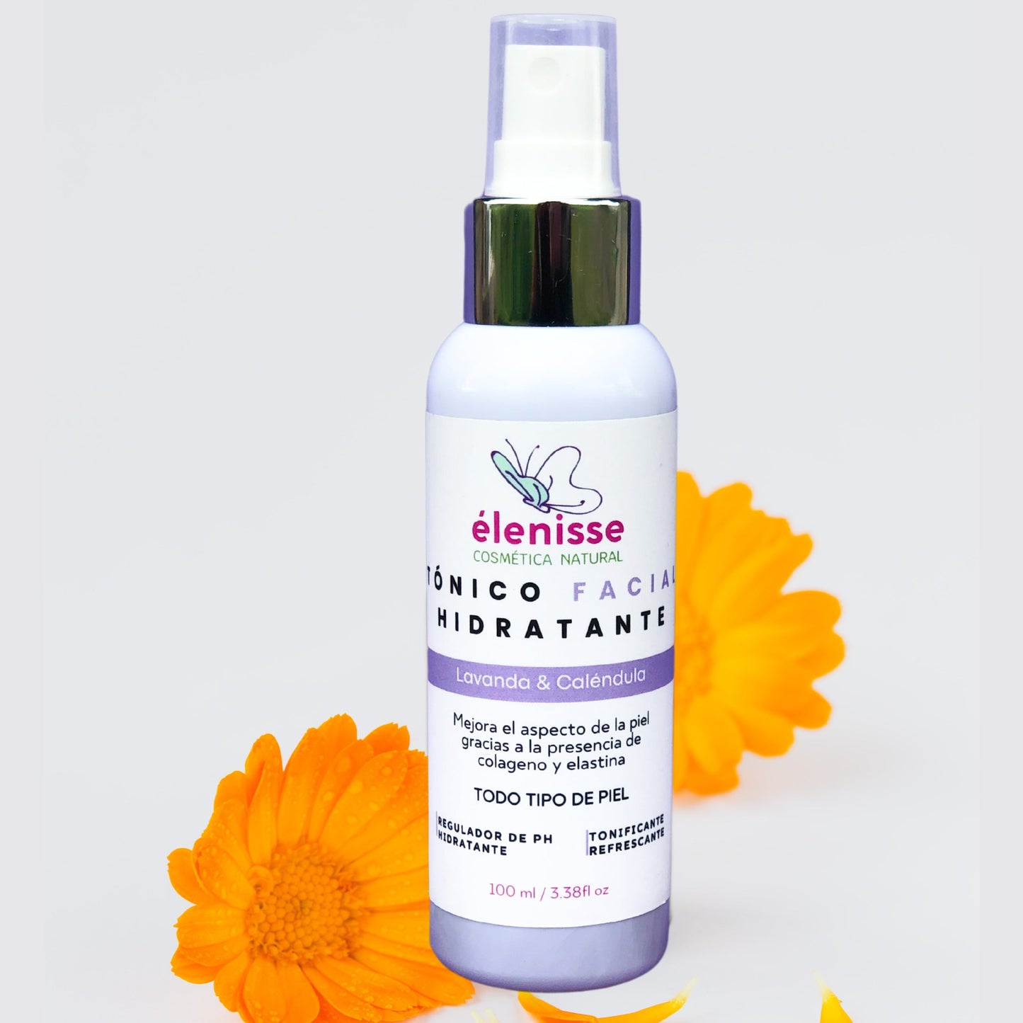 Tónico Facial Hidratante Lavanda & Caléndula