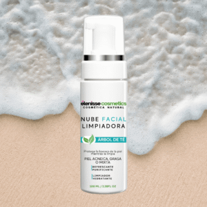 Nube Facial tea tree – Espuma Limpiadora Natural Elenisse
