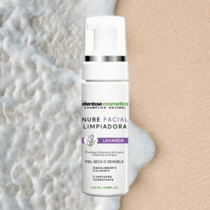 Nube Facial Lavanda – Espuma Limpiadora Natural Elenisse