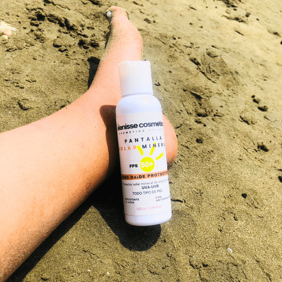 PANTALLA SOLAR MINERAL ELENISSE Pantalla Solar Mineral Protección UV, UVA, UVB y Luz Azul