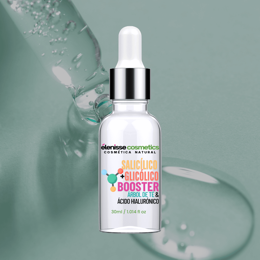 aha y bha Booster Ácido Glicólico+Salicílico+Hialurónico+Tea tree