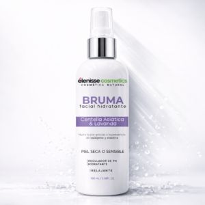 bruma facial hidratante lavanda y centela asiÁtica elenisse cosmetics