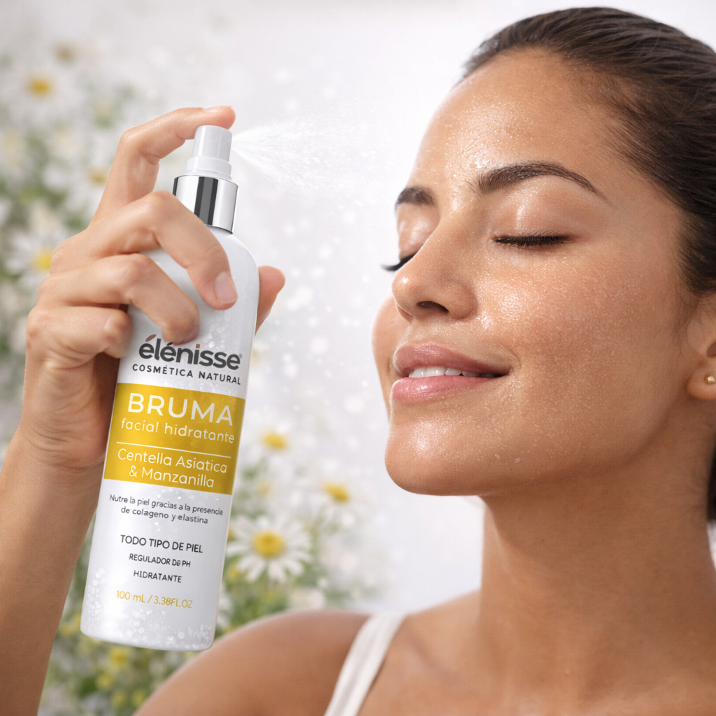 bruma facial hidratante manzanilla y centela asiÁtica elenisse cosmetics bruma facial hidratante manzanilla y centela asiÁtica elenisse cosmetics