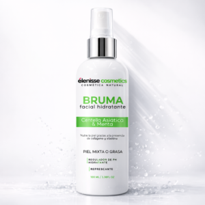 bruma facial hidratante menta y centella asiÁtica elenisse cosmetics