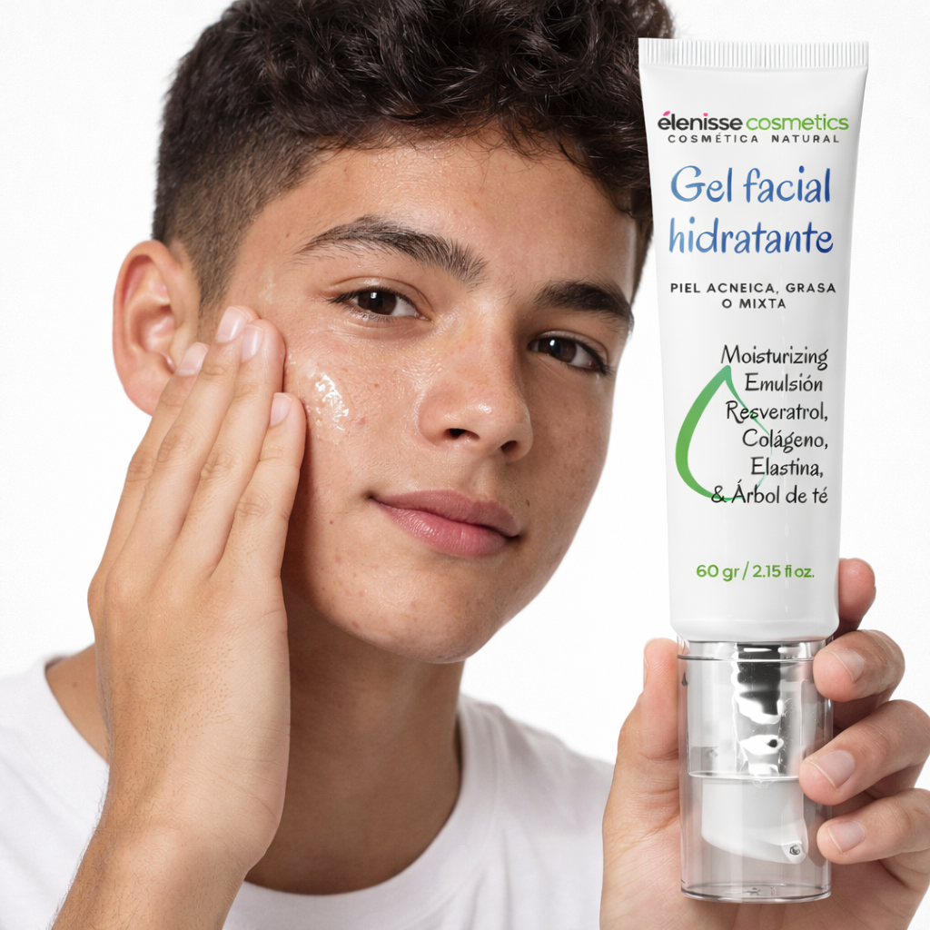 gel facial hidratante con Árbol de tÉ y resveratrol elenisse cosmetics gel facial hidratante con Árbol de tÉ y resveratrol elenisse cosmetics