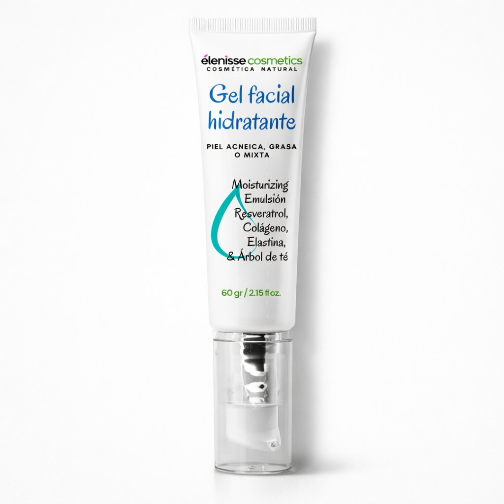 gel facial hidratante con Árbol de tÉ y resveratrol elenisse cosmetics gel facial hidratante con Árbol de tÉ y resveratrol elenisse cosmetics