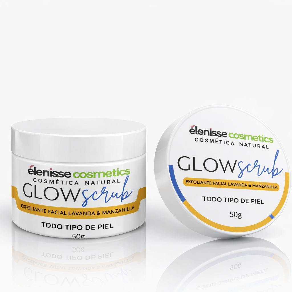 glow scrub exfoliante facial lavanda y manzanilla elenisse cosmetics glow scrub exfoliante facial lavanda y manzanilla elenisse cosmetics