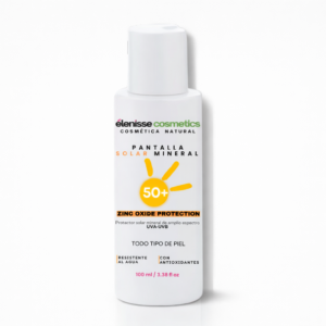 pantalla solar mineral protección uv, uva, uvb y luz azul