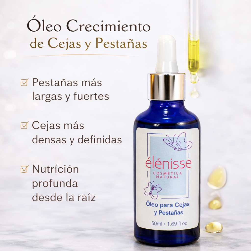 aceite crecimiento cejas y pestañas elenisse cosmetics aceite crecimiento cejas y pestañas elenisse cosmetics